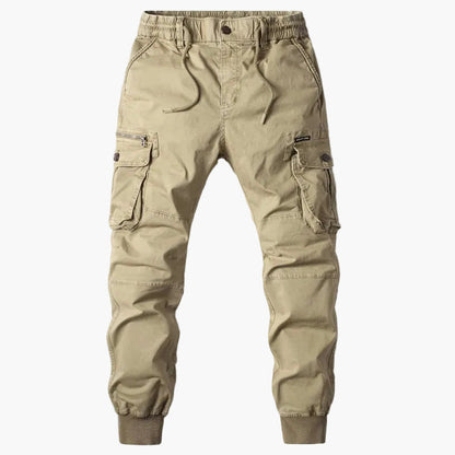 Pantalon cargo tactique style jogging pour homme, poches multiples, urbain et décontracté