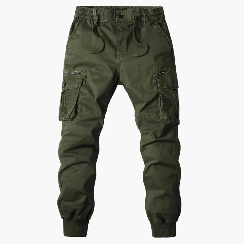 Pantalon cargo tactique style jogging pour homme, poches multiples, urbain et décontracté