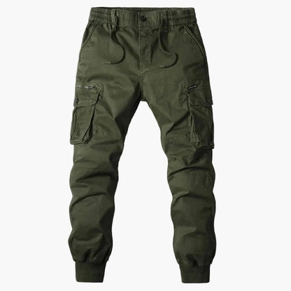 Pantalon cargo tactique style jogging pour homme, poches multiples, urbain et décontracté
