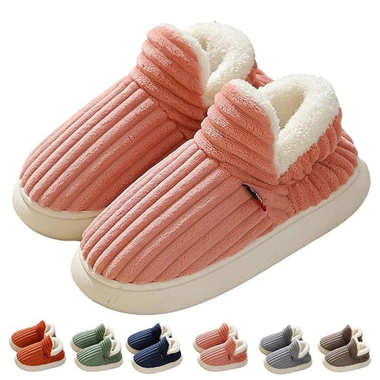 Ultra komfortable unisex hjemmesko til vinter, moderne stil, skridsikre