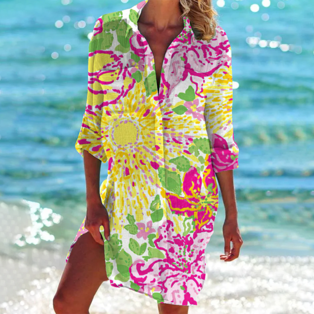 Robe Chemise D'été Élégante