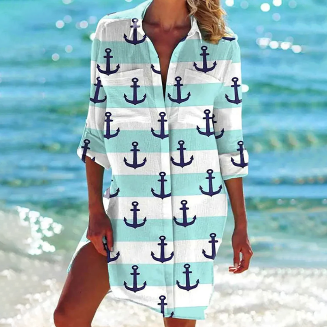 Robe Chemise D'été Élégante