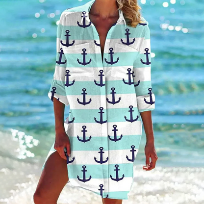 Robe Chemise D'été Élégante
