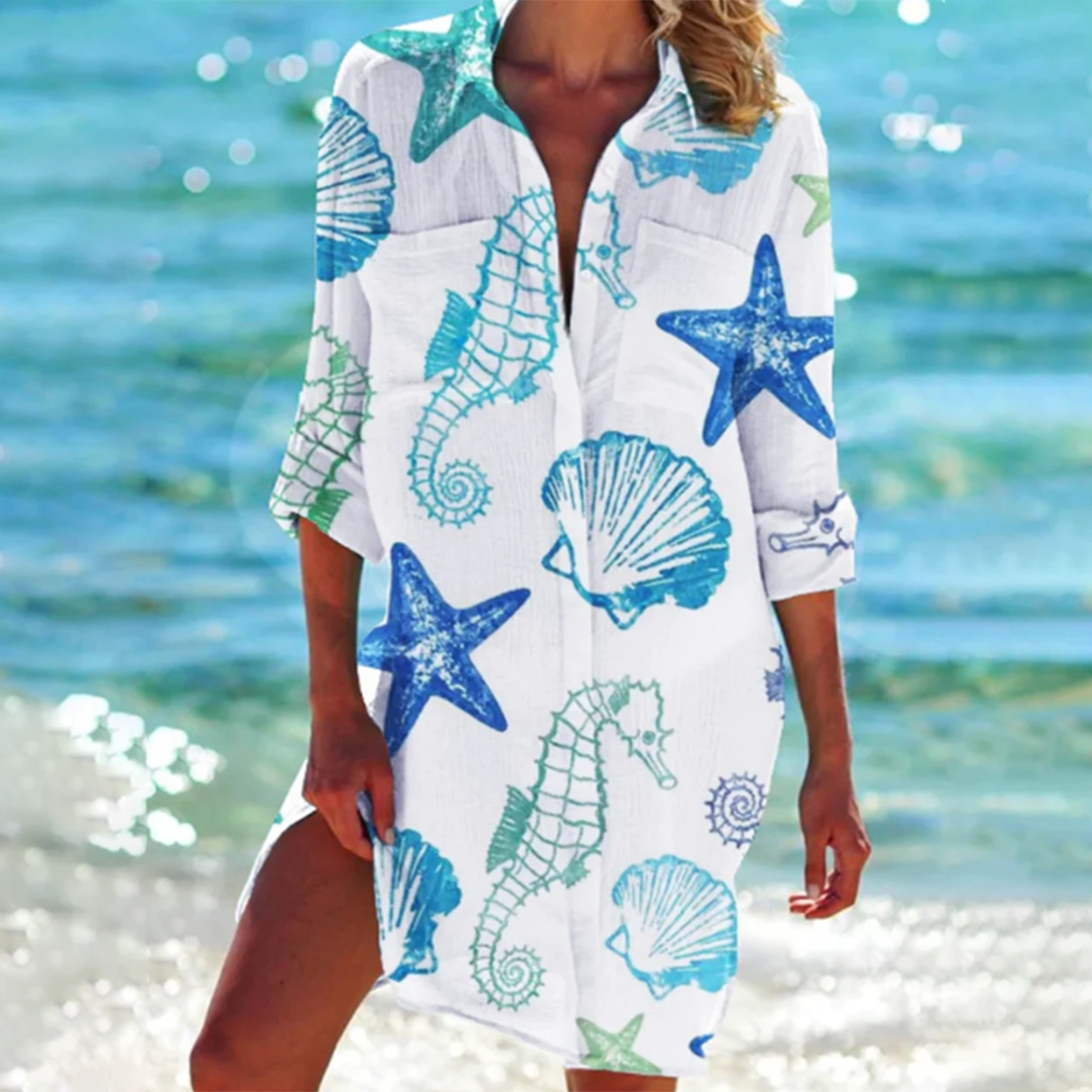 Robe Chemise D'été Élégante