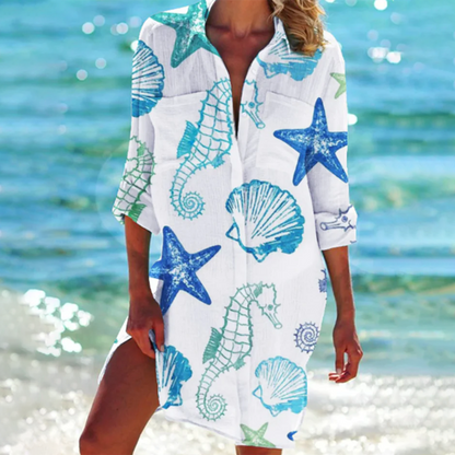 Robe Chemise D'été Élégante