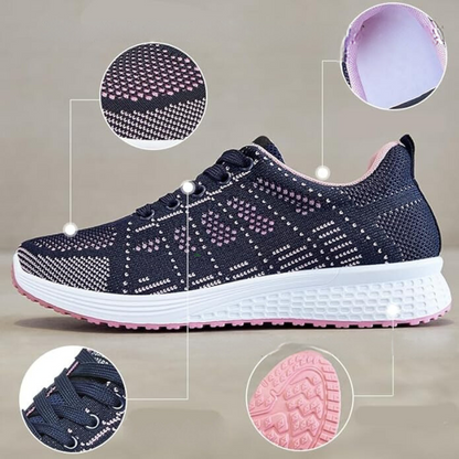 Baskets décontractées respirantes pour femme – Style sport et confort quotidien