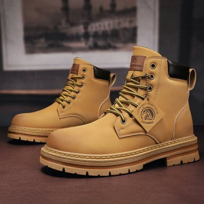 Bottes de randonnée robustes homme style urbain et aventure