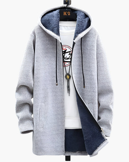 Męska kurtka z kapturem w stylu casual – idealna na jesień i chłodne wieczory