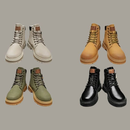 Bottes de randonnée robustes homme style urbain et aventure