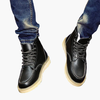 Botas de invierno retro para hombre – Estilo vintage y comodidad diaria