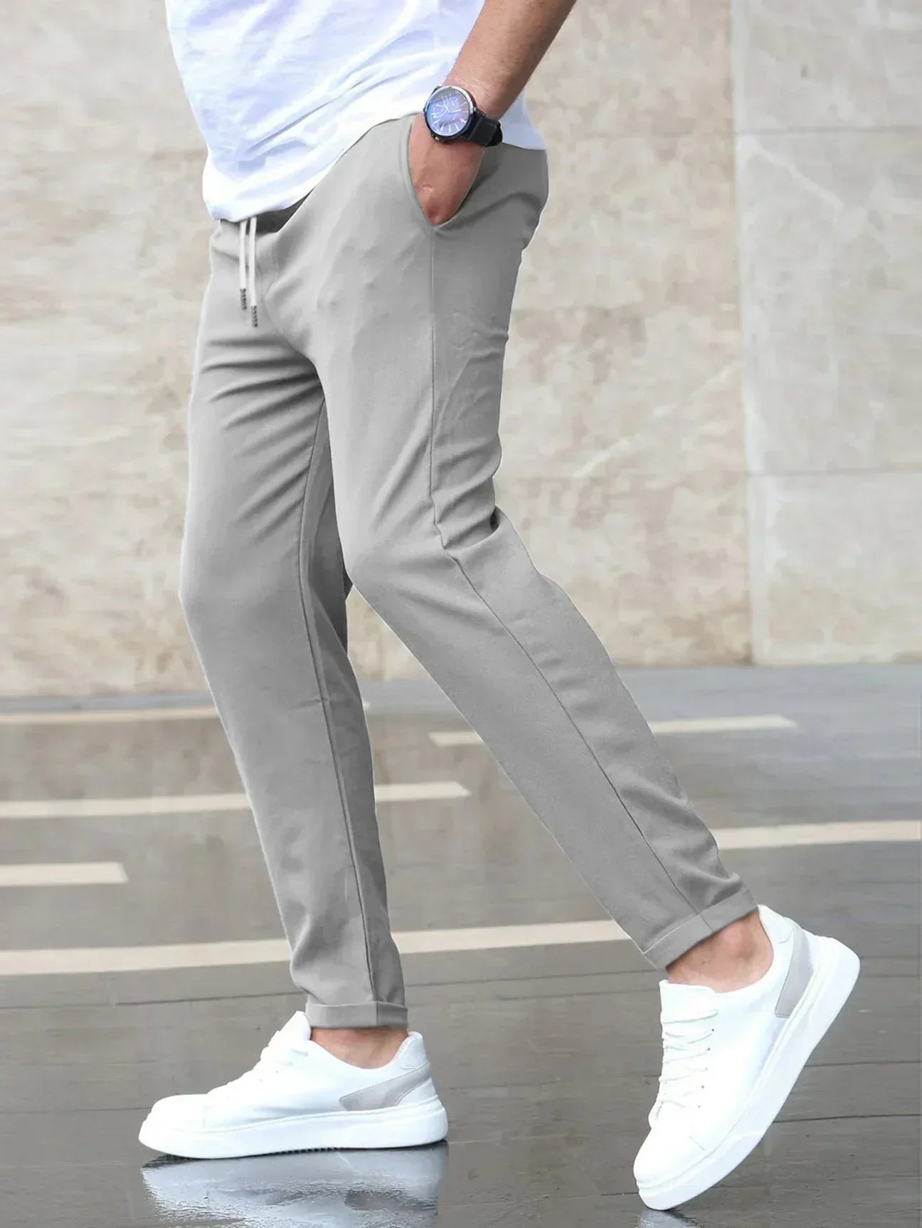 Pantalon Jogging Homme Style Moderne et Décontracté pour Sport et Loisirs
