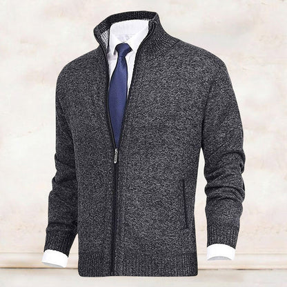 Elegant zipväst för herr – Avslappnad och chic stil för vardagen