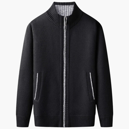 Elegant zipväst för herr – Avslappnad och chic stil för vardagen