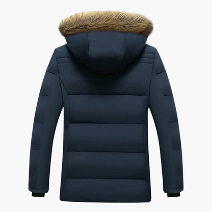 Winterparka für Herren mit Kapuze und Fleece-Futter – Urbaner Stil, warm und wasserdicht