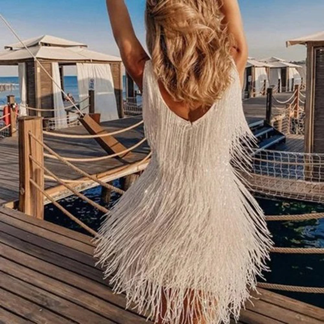 Fiona – Miniabito con Frange