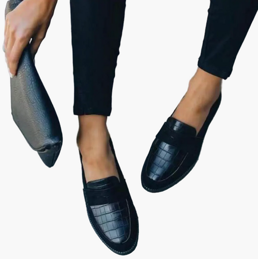 Chaussures habillées femme style mocassin pour soirée et bureau - Élégance intemporelle