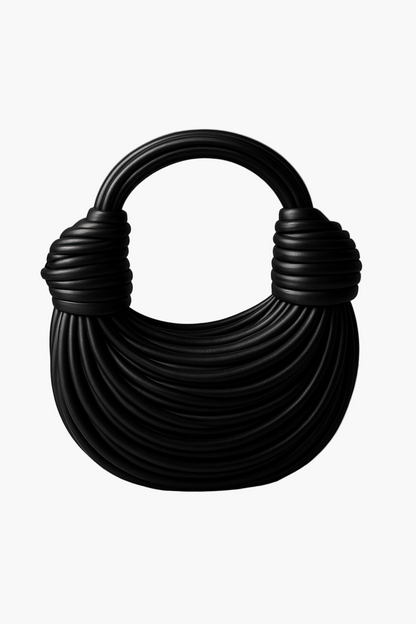 Borsa a mano scultorea per donna stile contemporaneo uso quotidiano