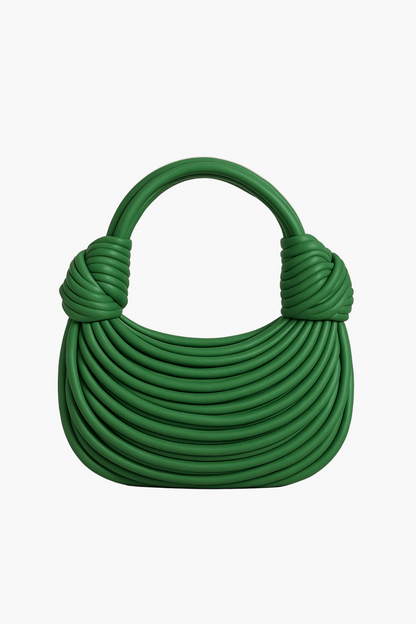 Borsa a mano scultorea per donna stile contemporaneo uso quotidiano