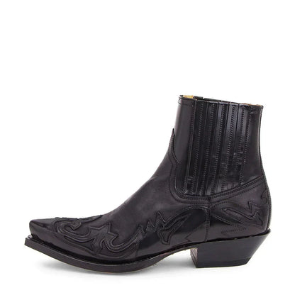 Stivali western da uomo con punta a punta stile cowboy per un look alla moda e occasioni speciali