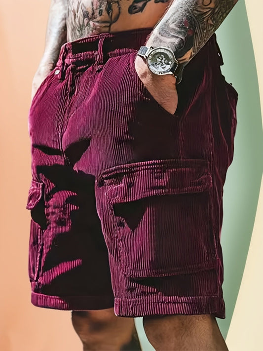 Short cargo style décontracté pour homme - idéal pour les loisirs et l'été