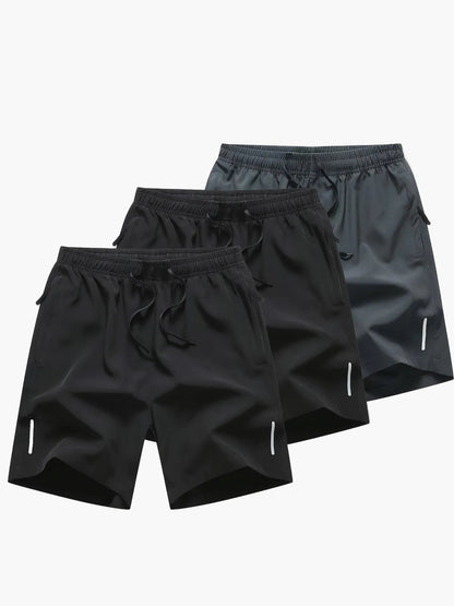 Avslappnade sportshorts för herr – modern och mångsidig stil