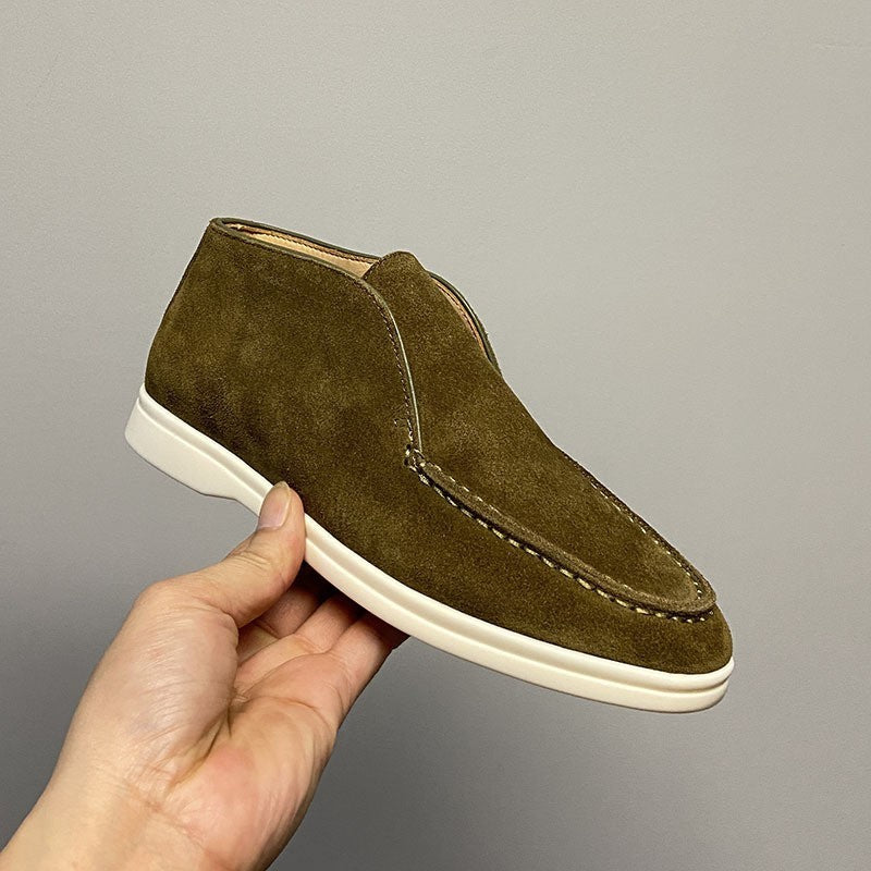 Gary – Mocasines Retro con Tobillo Plano