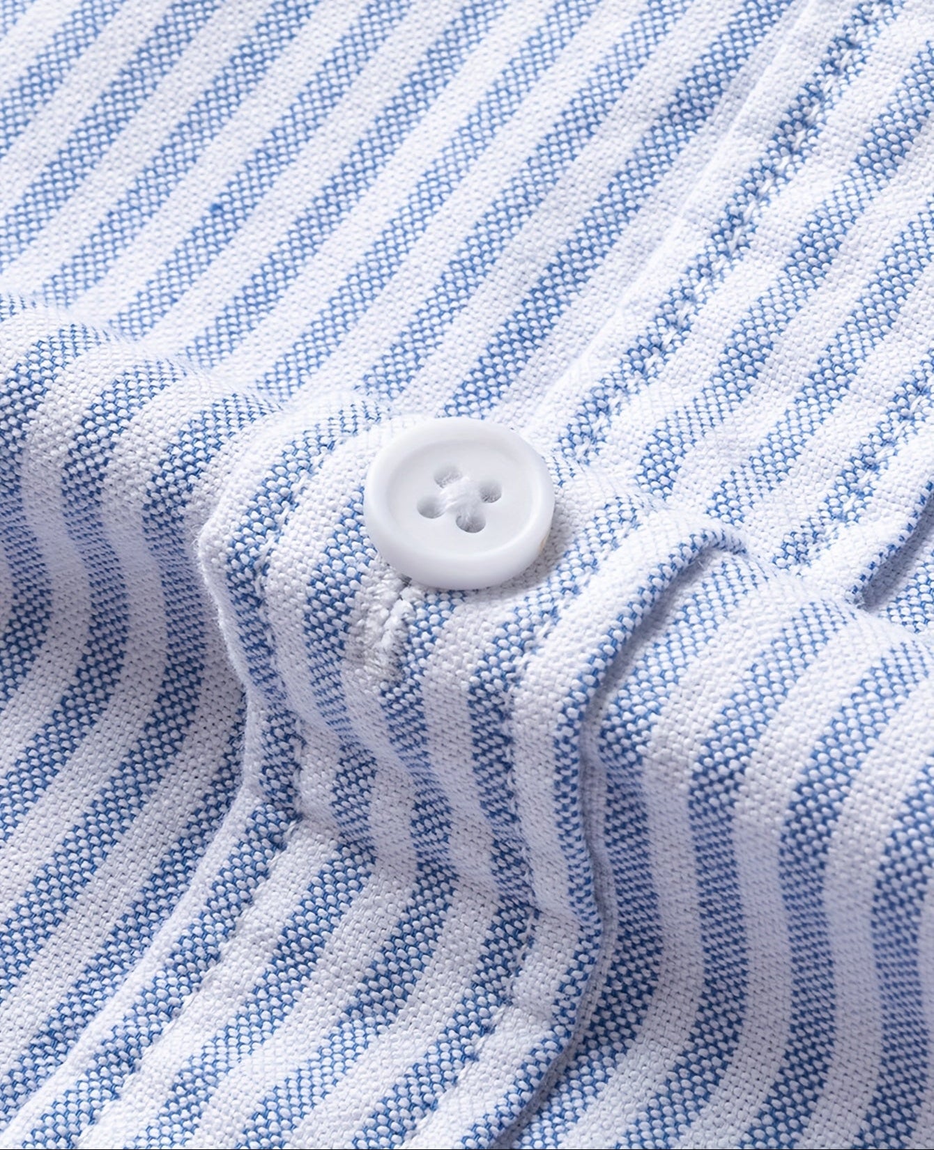 Chemise décontractée à rayures pour homme – Style polyvalent pour le quotidien et les loisirs
