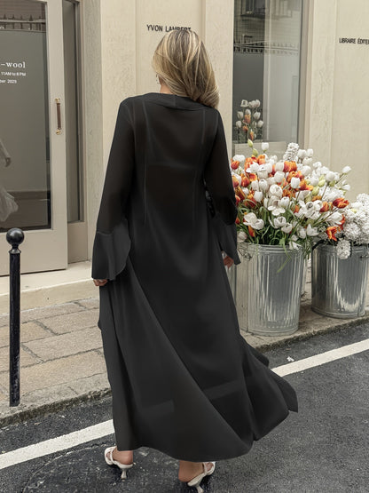 Kimono long style bohème pour femme, élégant pour plage et ville