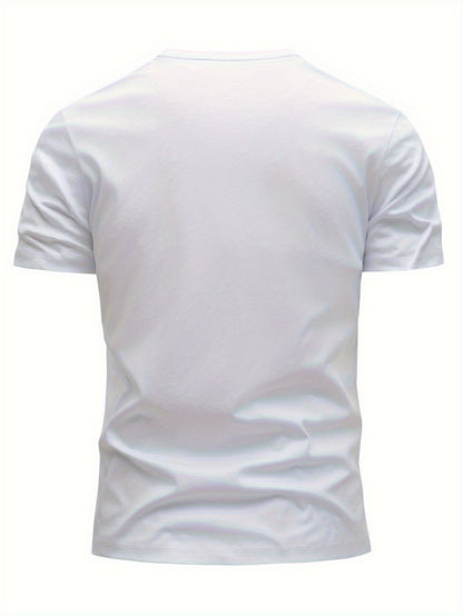 T-shirt Homme Style Graphique Montagne, Décontracté, Idéal pour Loisirs et Plein Air