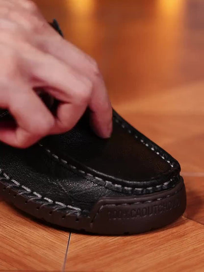 Mocassins décontractés homme style vintage pour usage quotidien