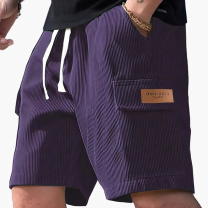 Short casual uomo stile urbano per uso quotidiano e tempo libero
