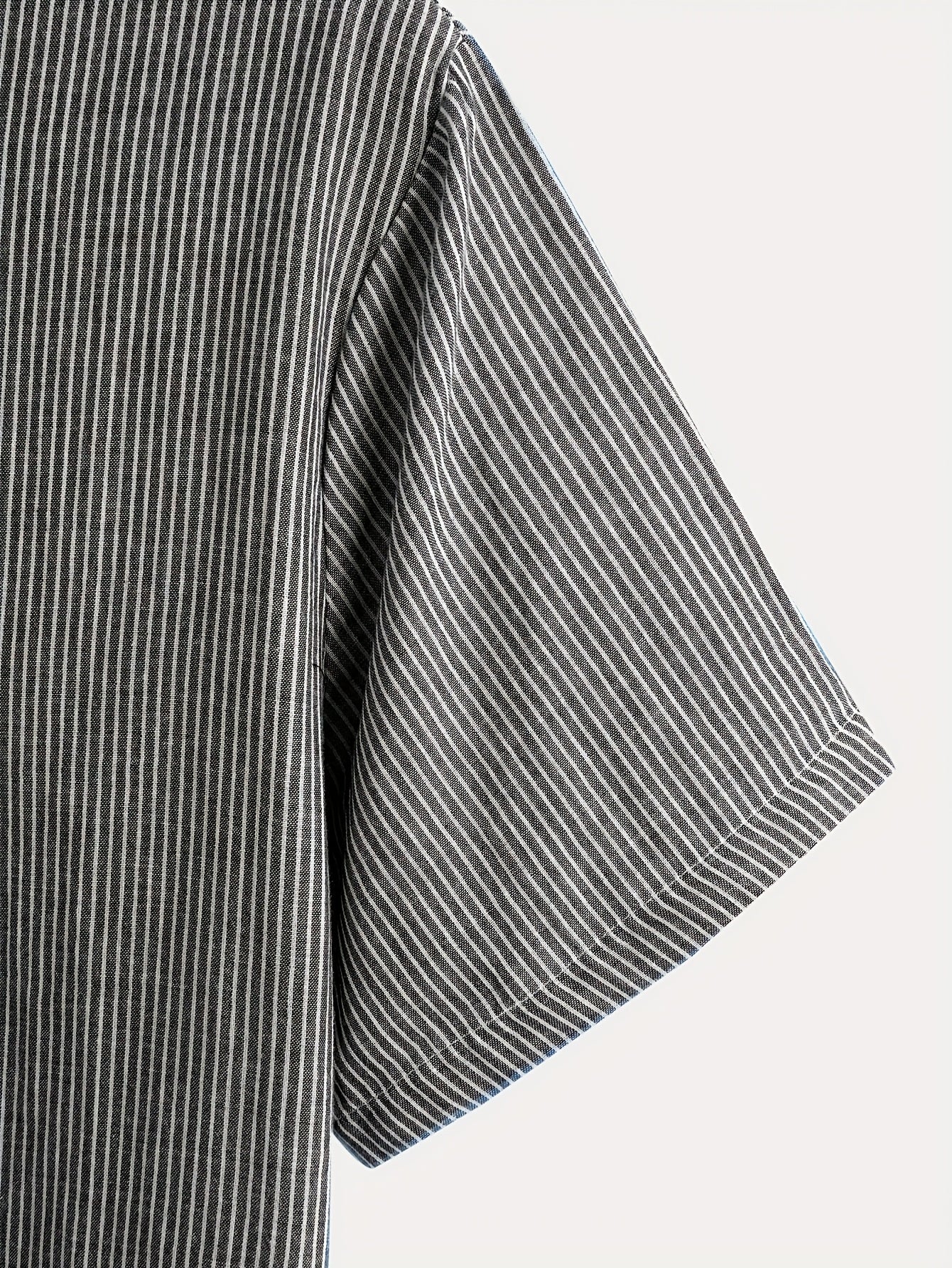 Chemise Henley à Manches Courtes pour Homme Style Décontracté Chic