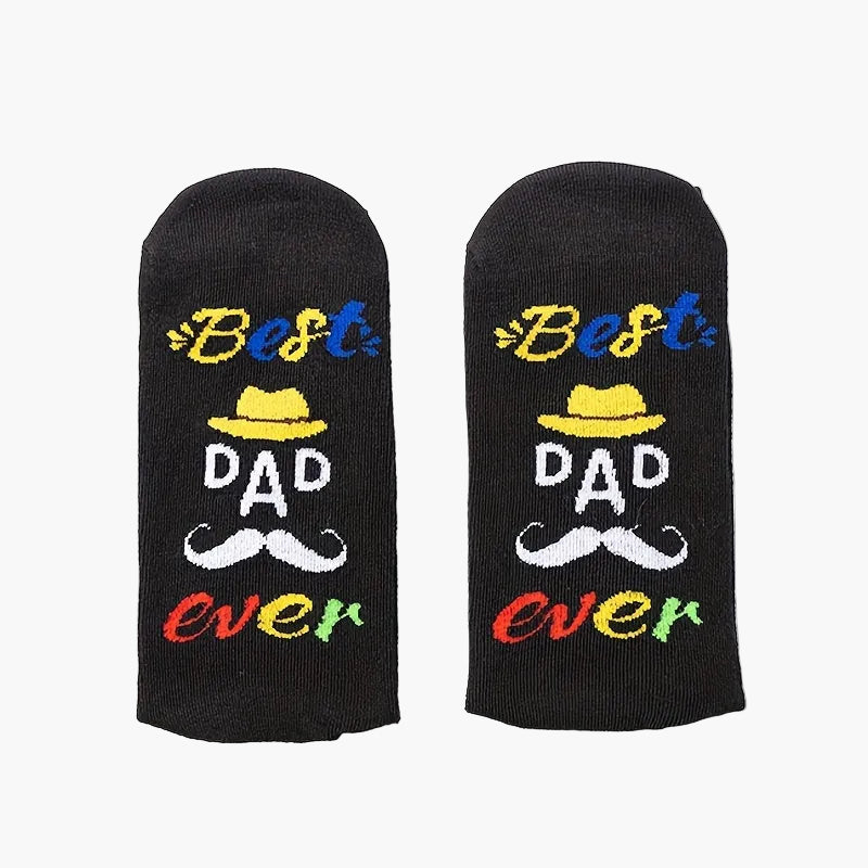 Calze fantasia uomo « Best Dad Ever » regalo originale festa del papà