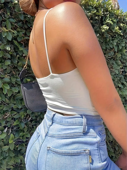 Women's tie-front crop top, modern style for daily use