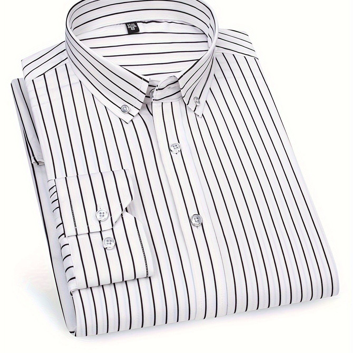 Chemise à rayures style décontracté pour homme – Idéale pour sorties et occasions décontractées