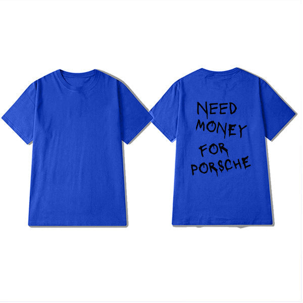 T-shirt homme imprimé message humoristique streetwear – Style urbain décontracté