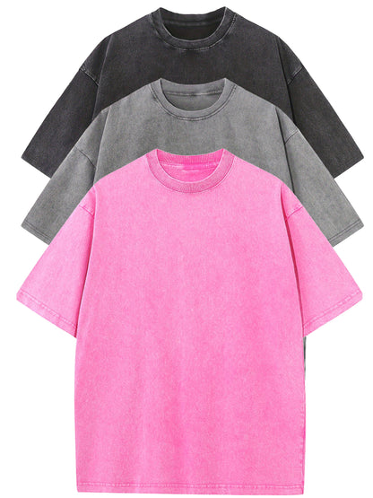 Lässiges Herren-T-Shirt mit weiter Passform im urbanen Stil für den täglichen Gebrauch  