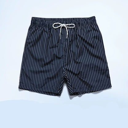 Short de bain homme style rayé élégant pour plage et loisirs