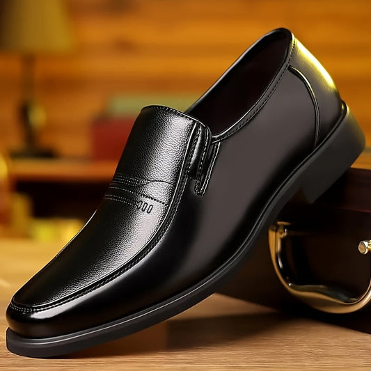 Chaussures habillées homme élégantes slip-on style vintage pour usage quotidien et occasions formelles
