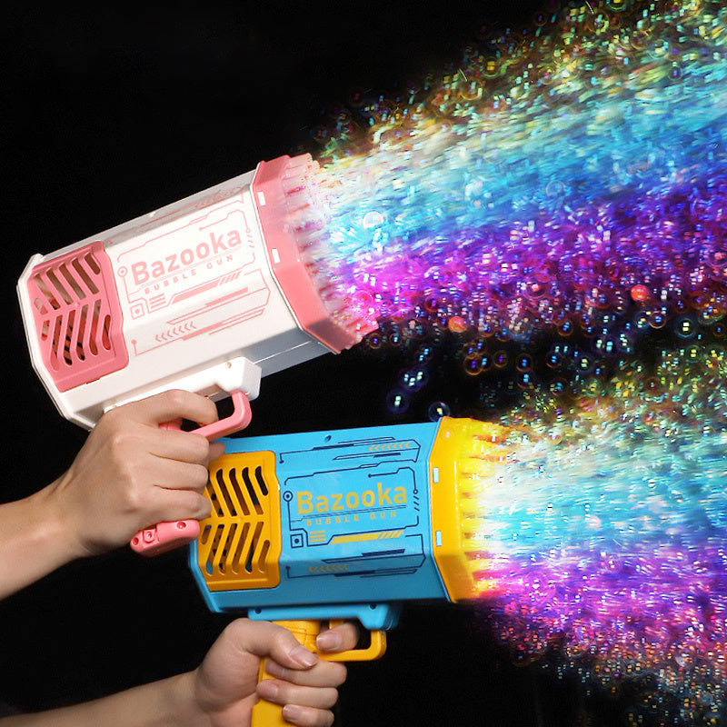 Bazooka-Seifenblasenpistole – 69 Löcher, Spielzeug für Kinder