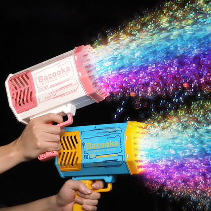 Bazooka-Seifenblasenpistole – 69 Löcher, Spielzeug für Kinder