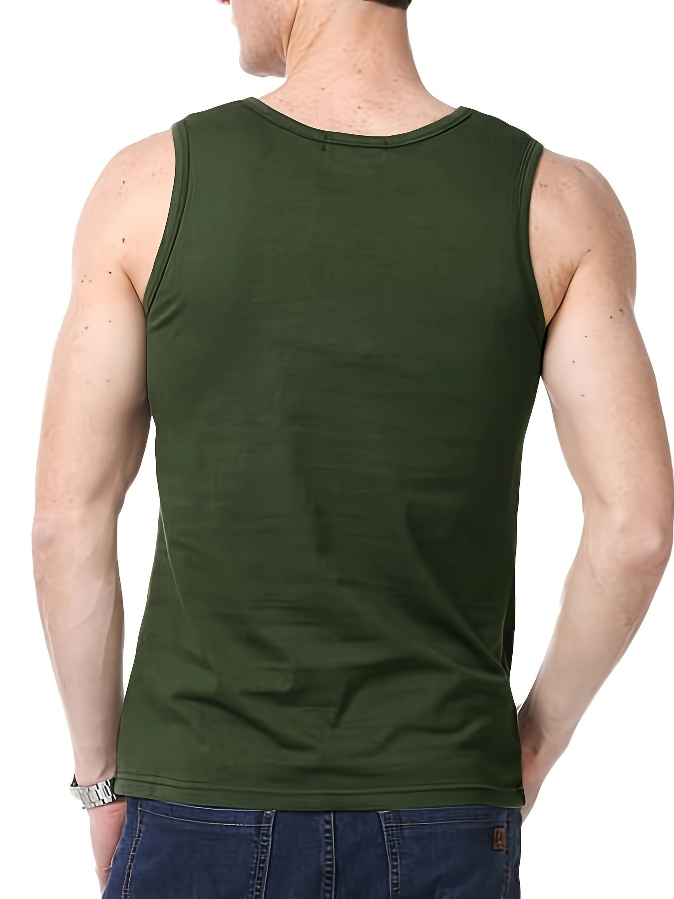 Débardeur homme style sportif coupe ajustée pour fitness et loisirs