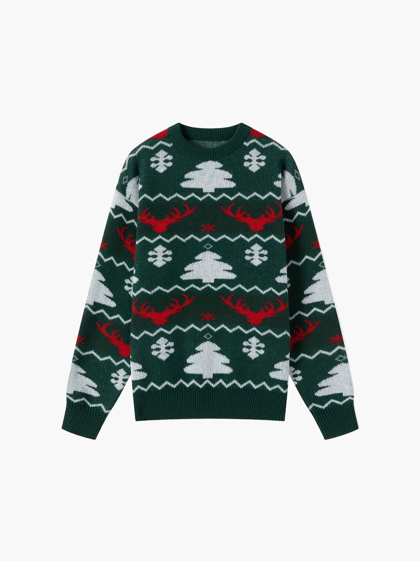 Męski sweter świąteczny w stylu festiwalowym na zimowe wieczory i imprezy