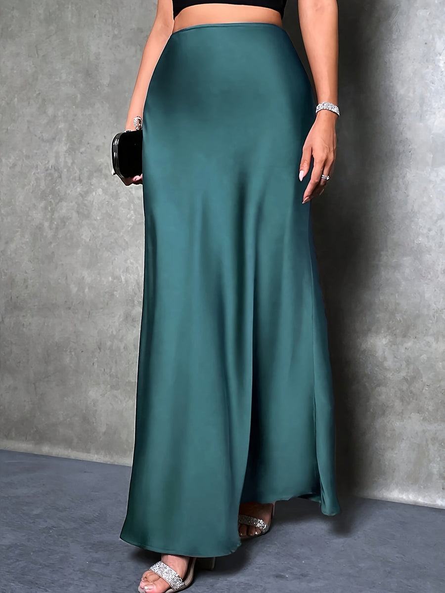 Jupe Longue Élégante Femme Style Soirée et Cocktail