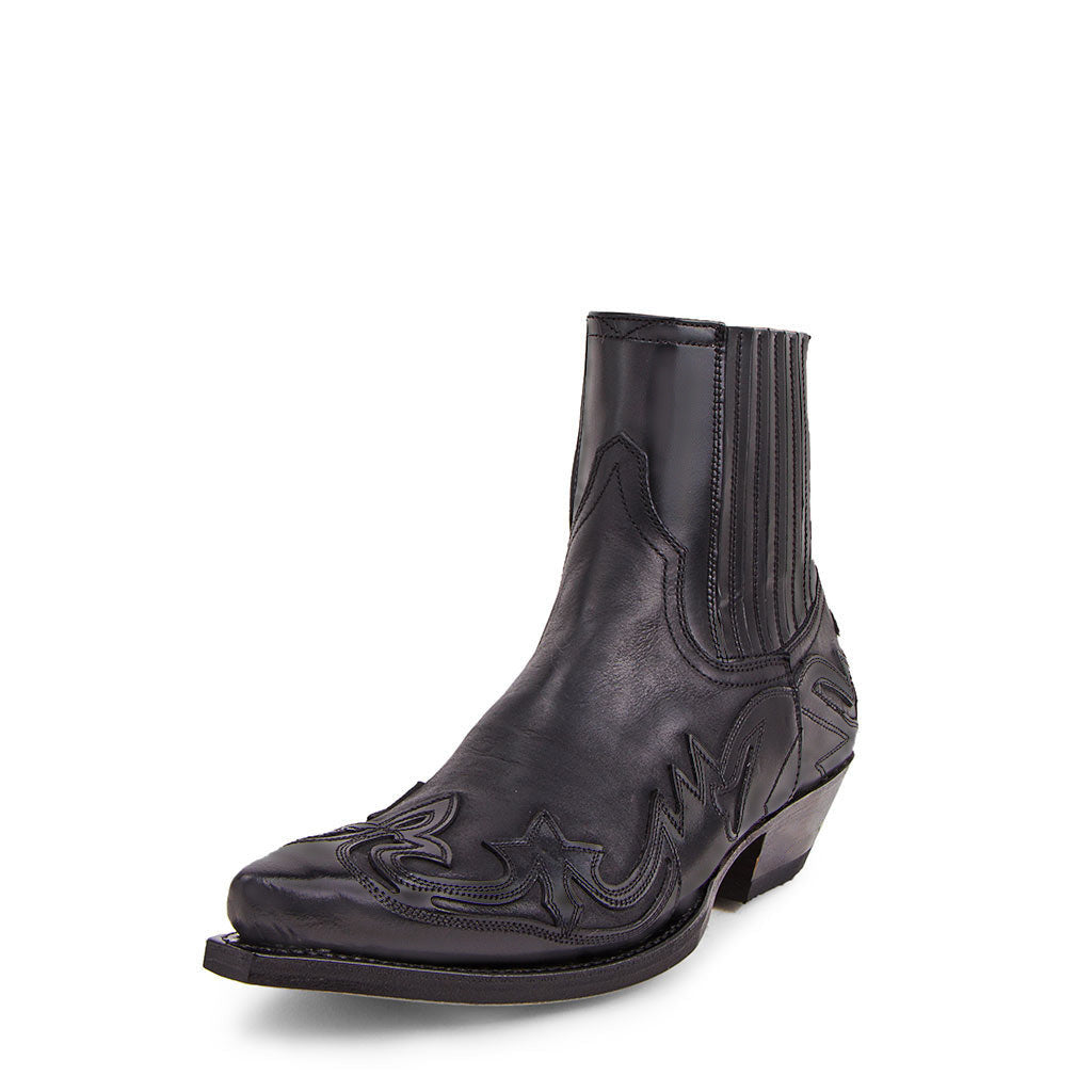 Lucy – Martin Cowboy Boots in Neutral Brushed Color