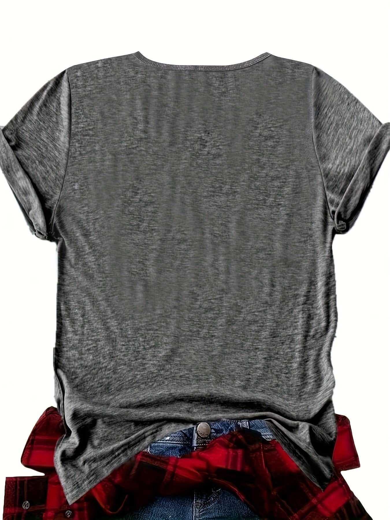 Casual dames T-shirt met humoristische tekst – Ideaal voor de zomer, trendy stijl