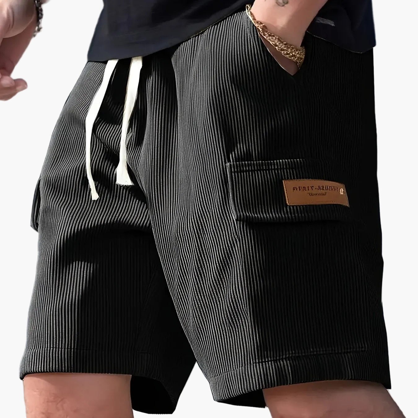 Short casual uomo stile urbano per uso quotidiano e tempo libero