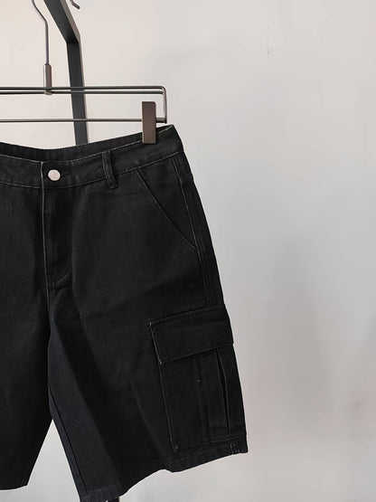 Short cargo casual da uomo stile urbano versatile