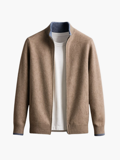 Casual style zip-up jacket for men, modern and versatile elegance