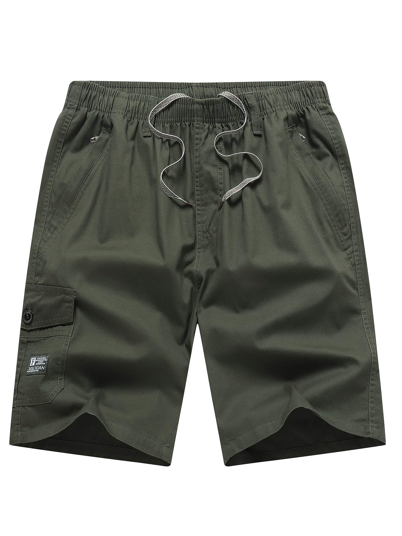 Pantaloni Cargo Corti Uomo Multi-tasche per Uso Quotidiano e Tempo Libero